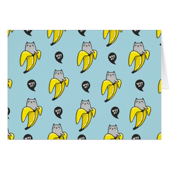 Chat en banane (Devant horizontal)