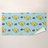 Chat en banane (Serviette de bain)