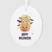 Chat En Citrouille Chats Doux Joyeux Halloween (devant)