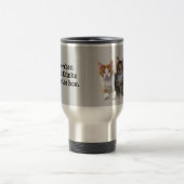 Chat en dehors de la tasse de boîte (Centre)