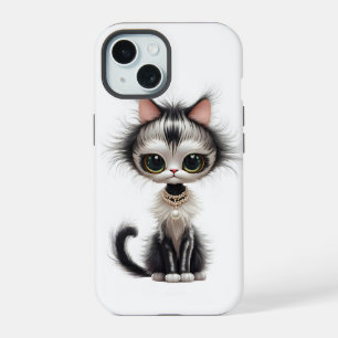 Chat En Dessin Avec Collier En Perle