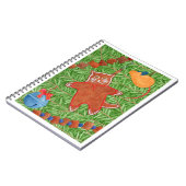 CHAT EN PAIN D'ÉPICE Cahier à spirale (Côté gauche)