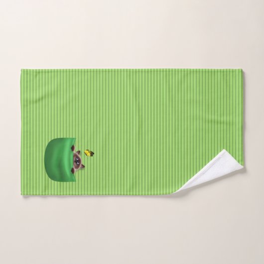 Chat en poche (Serviette à main)