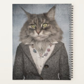Chat En Vêtements (Dos)