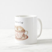 Chat Endormi Dans Une Tasse (Devant droit)
