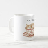 Chat Endormi Dans Une Tasse (Devant gauche)