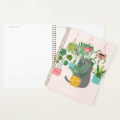 Chat entre Plantes drôle (Devant avec enveloppe)