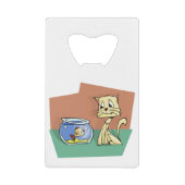 Chat et cuvette de poisson (Devant)