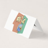 Chat et cuvette de poisson (Back)