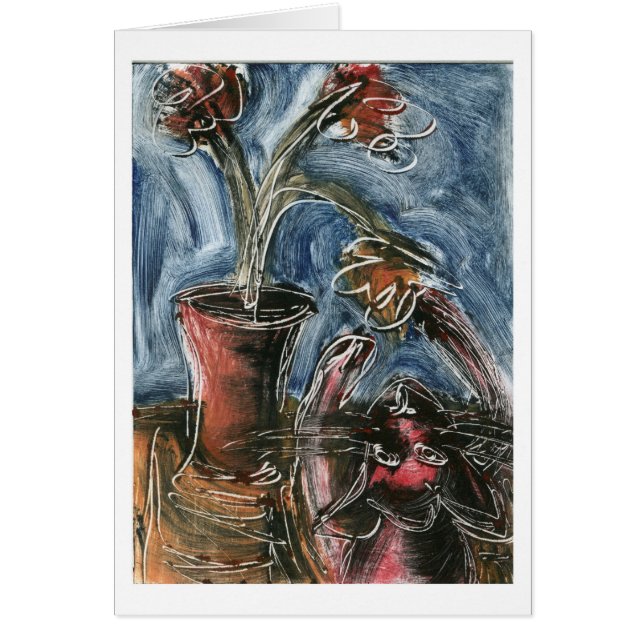 Chat et Fleur I (Devant)