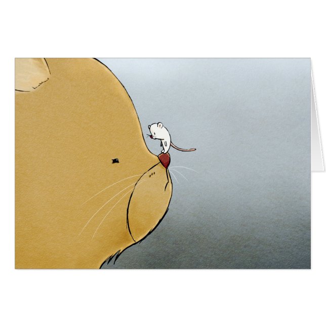 Chat et souris (Devant horizontal)