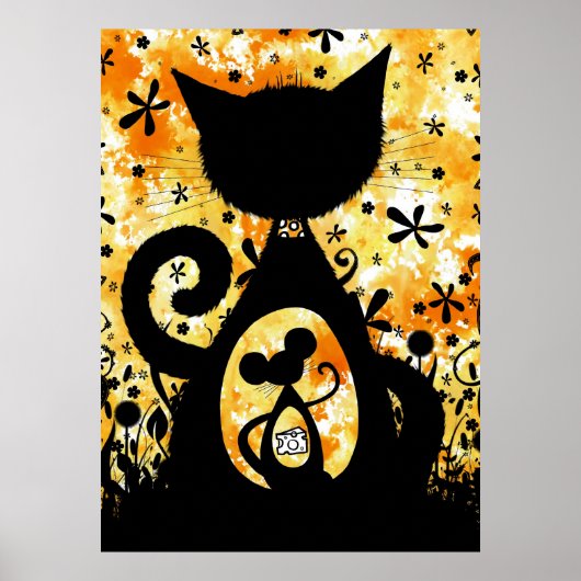 Chat et souris - affiche (Devant)