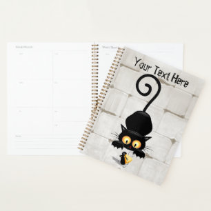 Chat et souris avec des personnages de dessin amus