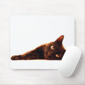 Chat et tapis de souris (Avec souris)