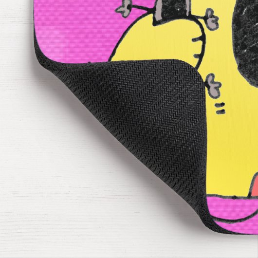 Chat et tapis de souris hilares (Coin)