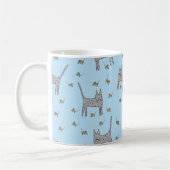 Chat et tasse de souris (Gauche)
