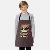 Chat Gamer - Design for Geeks Schort (Gedragen)