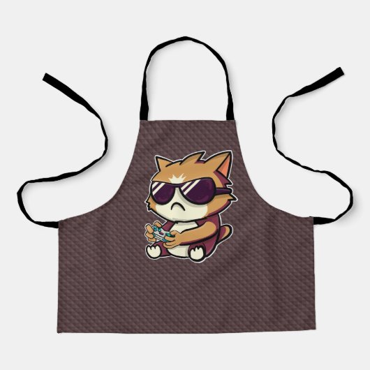 Chat Gamer - Design for Geeks Schort (Voorkant)