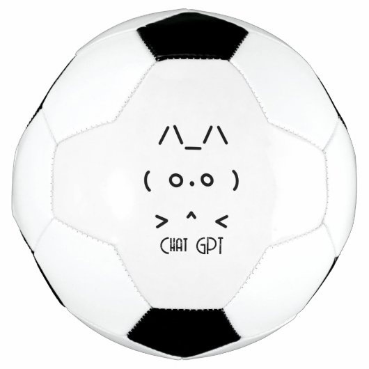 Chat GPT Voetbal (Voorkant)