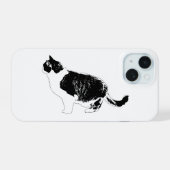 Chat Graphique, Garde Douce (Verso Horizontal)