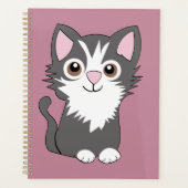 Chat gris et blanc (Devant)