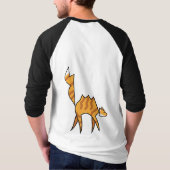Chat Gris, T-shirt Homme (Dos)