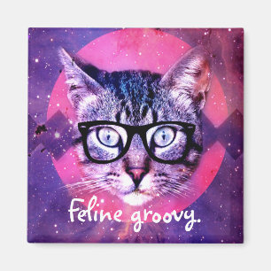Chat Groovy Magnet