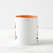 Chat Grumpy "BESOIN DE CAFÉ" Tasse | Adorable Chat (Centre)