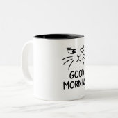 Chat Grumpy Good Morning Mug (Devant gauche)