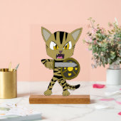 Chat guerrier Chibi (Mariage)