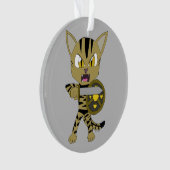 Chat guerrier Chibi (devant)