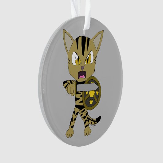 Chat guerrier Chibi (devant)