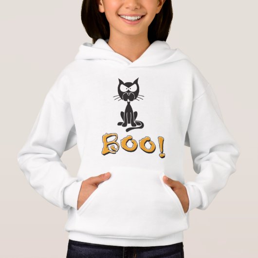 Chat Halloween Boo (Devant)