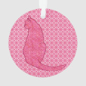 Chat Japonais - Batik Rose Fuchsia (dos)