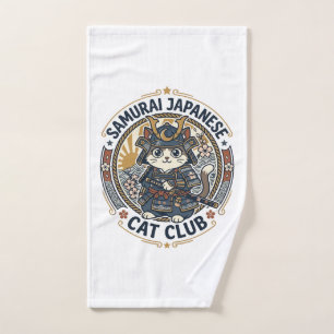 Chat japonais samouraï Art vectoriel POD - Samoura