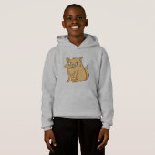 Chat Jaune Gingembre Drôle (Devant entier)