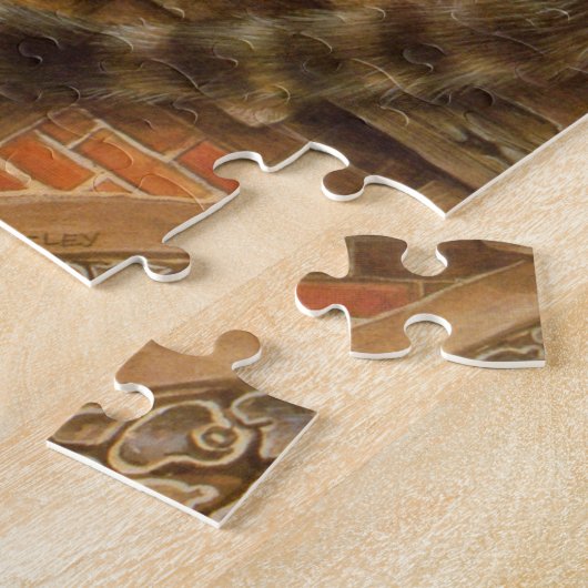 CHAT JIG VU PUZZLE (Côté)