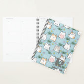 Chat Kawaii dans un Arrière - plan bleu ciel (Devant avec enveloppe)