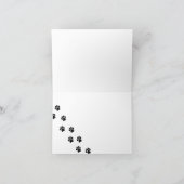 Chat, Kitty, Merci Petit Carte pour notes (Intérieur)