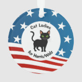 Chat Ladies for Harris/Walz Design Ornement acryli (dos)