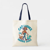 Chat Ladies Marche Avec Kamala Harris Sac fourre-t (Dos)