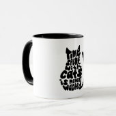 Chat Love Mug (Devant gauche)