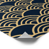 Chat Lucky Japonais Calico | Poster de Maneki Neko (Coin)