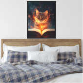 Chat Magique Art Mural (Insitu(Chambre))