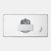 Chat Maine Coon Patriotique (Clavier et souris)