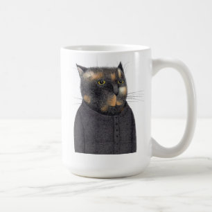 CHAT MALADE DE LA FEMME Tall White Mug