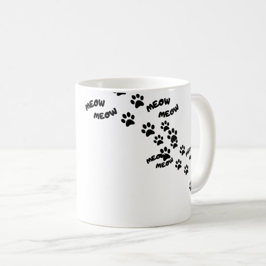chat maman meow mug (Devant droit)