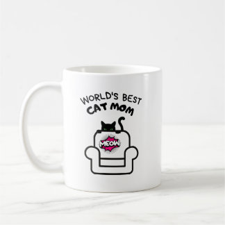 chat maman meow mug
