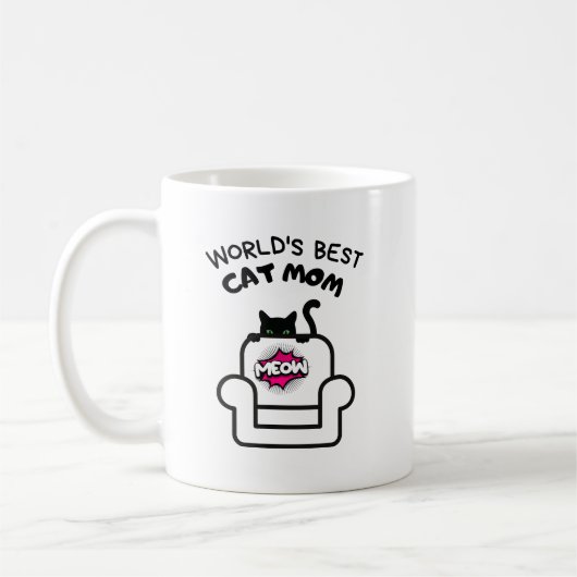 chat maman meow mug (Gauche)