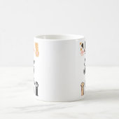 Chat Maman Mug - Cute Chat Paw Design - Cadeau pou (Centre)